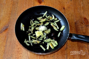 Курица по-китайски с баклажанами