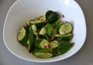 Битые огурцы по-китайски