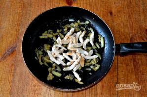 Курица по-китайски с баклажанами