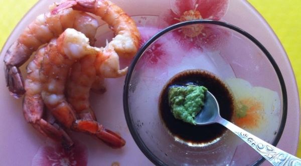 Рис с креветками по-японски или Эби тяхан