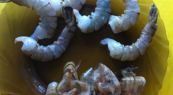 Рис с креветками по-японски или Эби тяхан