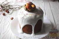 Ореховый кулич на варёной сгущёнке