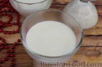 Панна котта с вишнёвым соусом