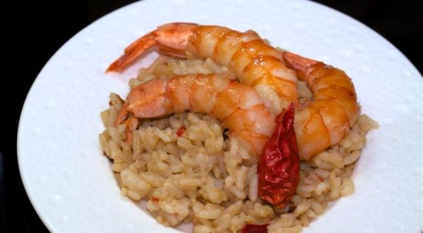 Рис с креветками по-японски или Эби тяхан