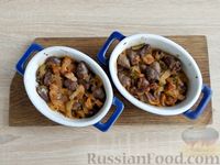 Куриные сердечки в томатном соусе