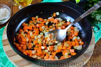 Рассольник по-ленинградски, с говядиной, рисом и томатной пастой