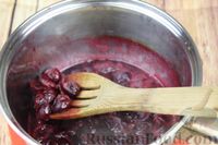 Панна котта с вишнёвым соусом